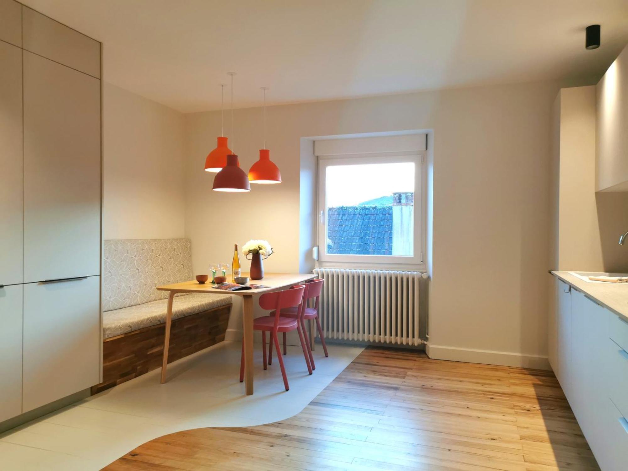 Entre Ville Et Vignes - Gite Classe 3 Etoiles Ingersheim Bagian luar foto